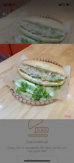 Hình ảnh Bánh Mì Pate Ruốc 