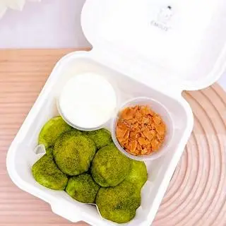 Hình ảnh Bánh Mochi Chấm Kem Sữa vị Matcha