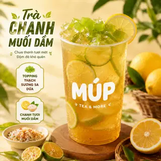 Hình ảnh Trà Chanh Muối Dầm