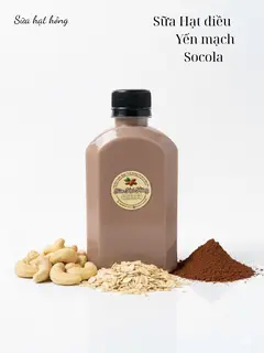 Hình ảnh Sữa Hạt điều - Yến mạch - Socola