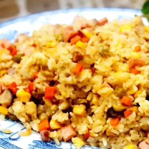 Hình ảnh Cơm đảo gà thập cẩm