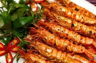 Hình ảnh tôm nướng