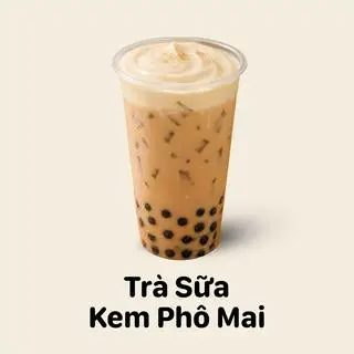 Hình ảnh Trả sữa kem phô mai