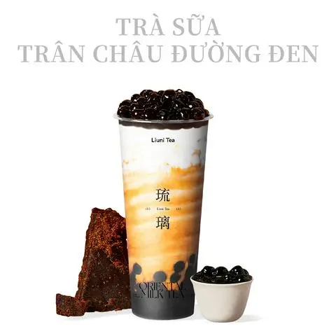 Hình ảnh Trà Sữa Trân Châu Đường Đen (L)