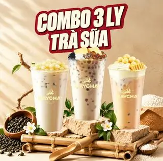 Hình ảnh COMBO 3 LY Trà sữa