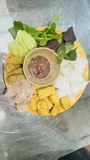 Hình ảnh Bún đậu - chả cốm - chân giò