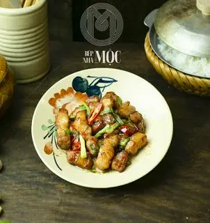 Hình ảnh Thịt rang cháy cạnh