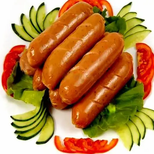 Hình ảnh 2 Cái Xúc xích chiên.