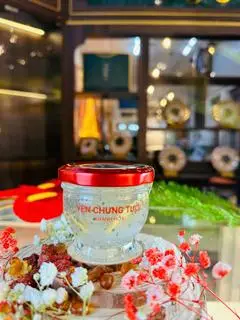 Hình ảnh Yến chưng tươi vị gừng - hạt chia - yến sợi dài - 75ml