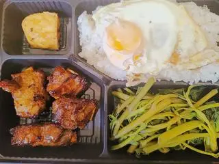 Hình ảnh Cơm sườn thanh nướng 