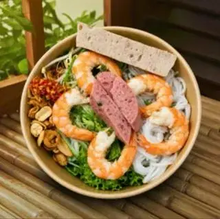 Hình ảnh BÚN MẮM NÊM TÔM - CHẢ CHIÊN NEM BÌ CHẢ TAI