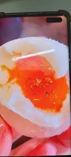 Hình ảnh 10  trứng gà công nghiệp luộc lòng đào nước dừa tươi 