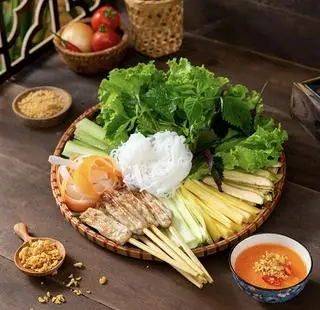 Hình ảnh Nem nướng nha trang 3 người ăn 