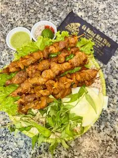 Hình ảnh Mề Gà Nướng 1 xiên
