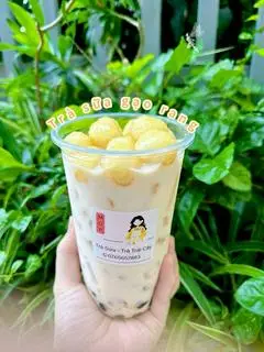 Hình ảnh trà sữa gạo rang 