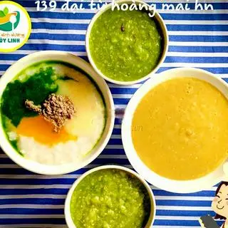 Hình ảnh Cháo cá hồi sốt bơ