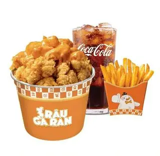 Hình ảnh Combo 18 - Gà Viên Lắc Phô mai + Khoai + nước