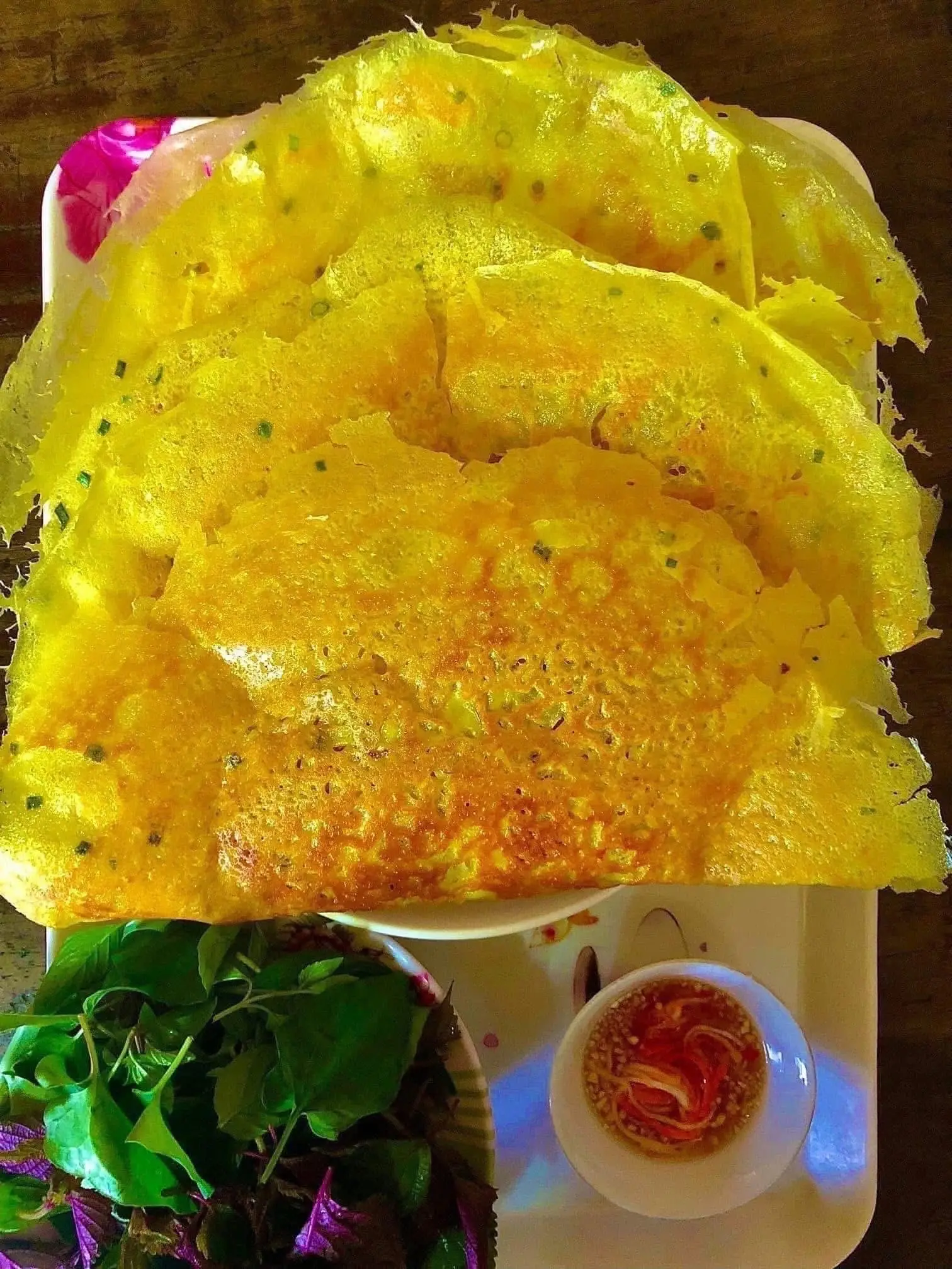 Hình ảnh Combo 5 cái bánh xèo tôm thịt