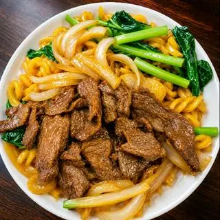 Hình ảnh nui xào bò.cũng bò Mỹ ạ.Mỹ tho nha 
