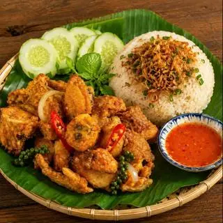 Hình ảnh Combo Gà Chiên Mắm&Xôi Chim