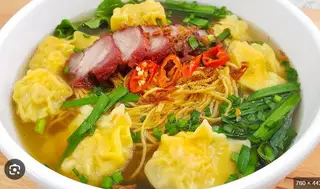 Hình ảnh Mì Sủi Cảo Xá Xíu