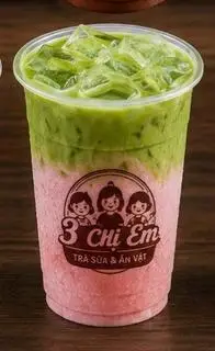 Hình ảnh Matcha dâu sữa tươi
