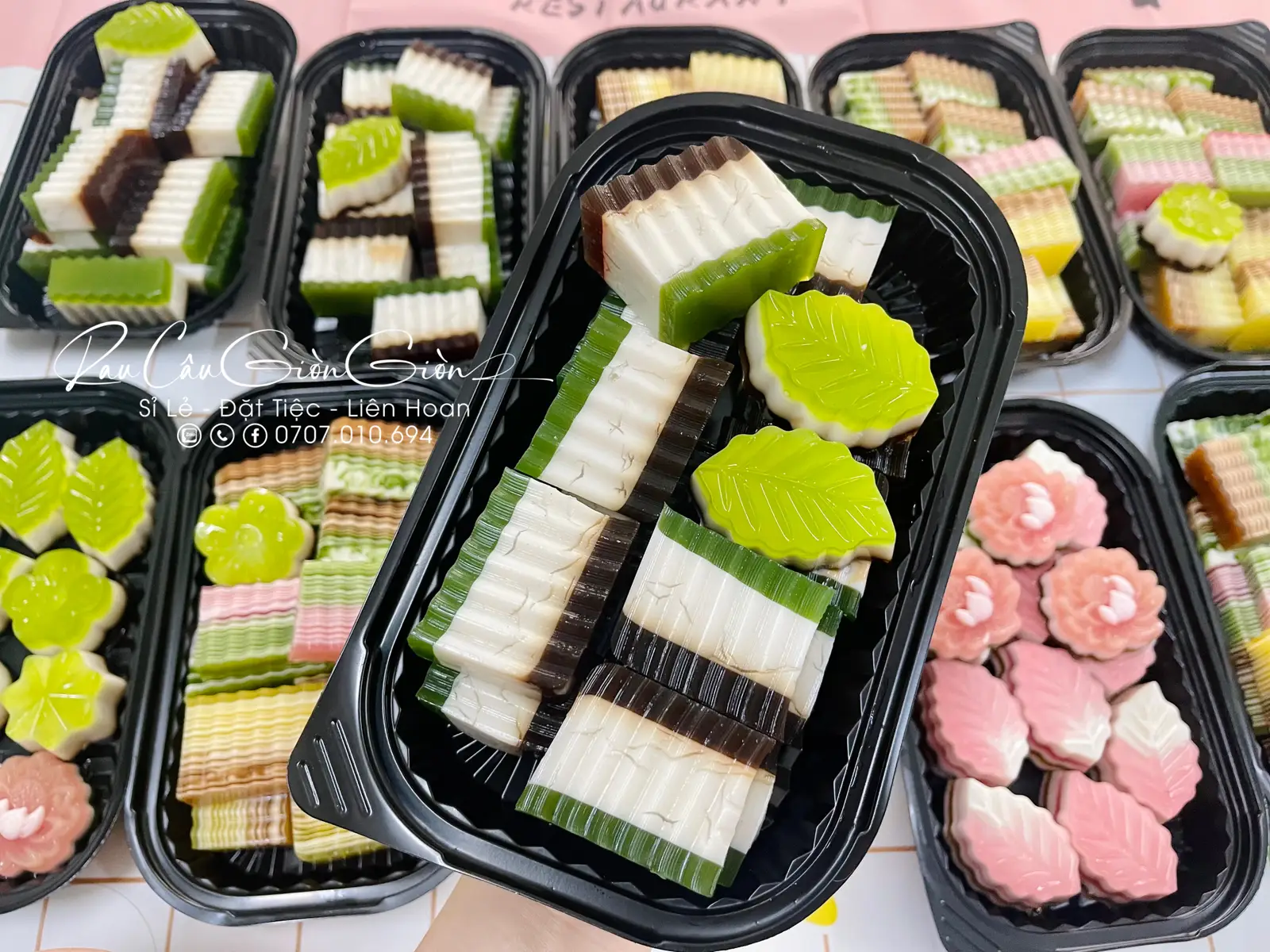 Hình ảnh Rau Câu Sợi Giòn