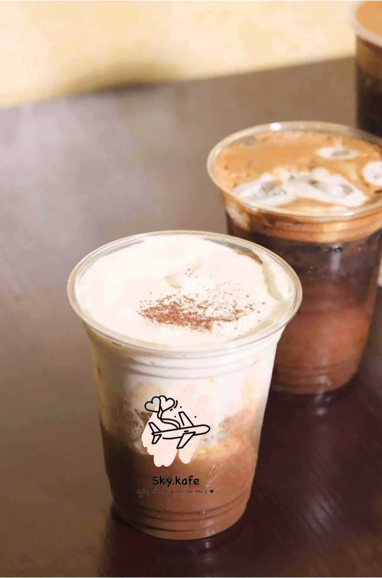 Hình ảnh Cafe muối-cafe pha máy nguyên chất 100%