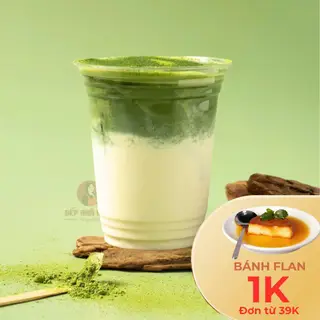 Hình ảnh Matcha latte sữa hạt