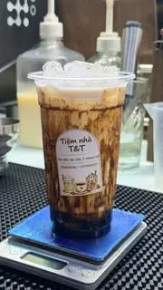 Hình ảnh Sữa tươi trân châu đường đen 