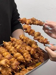 Hình ảnh Gà xiên tê tê 3 cây
