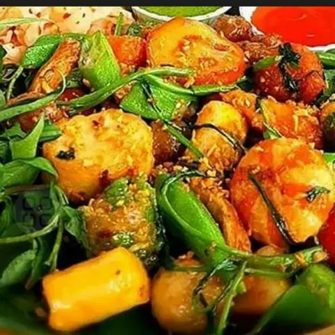 Hình ảnh Combo cá viên chiên mắm tỏi khổng lồ(5-6 người)