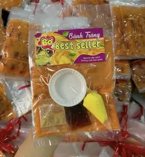 Hình ảnh Bánh tráng dẻo tôm bơ ( best seller)
