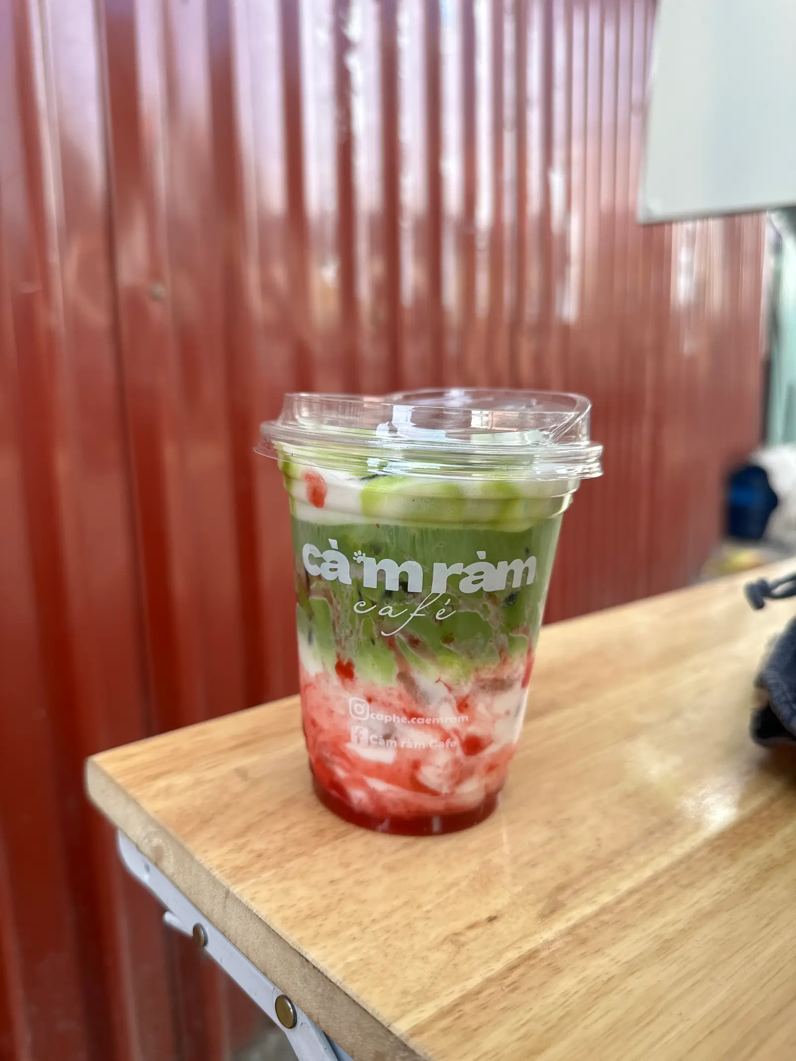 Hình ảnh Matcha Latte Dâu
