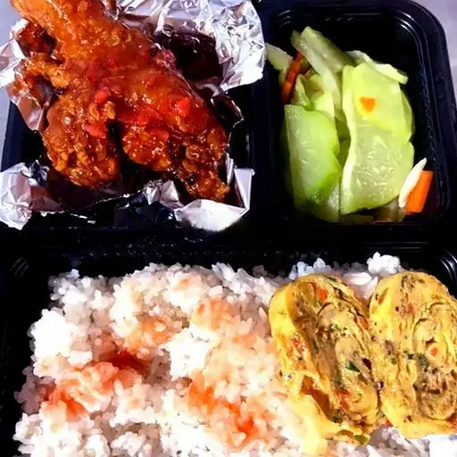 Hình ảnh Cơm đùi gà sốt