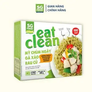 Hình ảnh Mỳ Chùm Ngây Gà Xào Rau Củ Saigon Food 200g