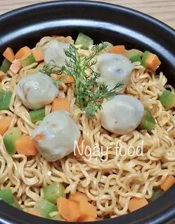 Hình ảnh Mì trộn viên chiên 1 gói