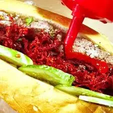 Hình ảnh Bánh mì pate bò khô