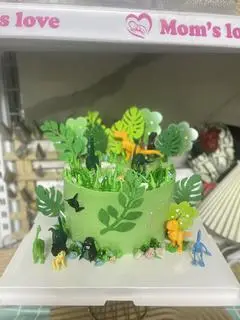 Hình ảnh bánh sinh nhật khung long