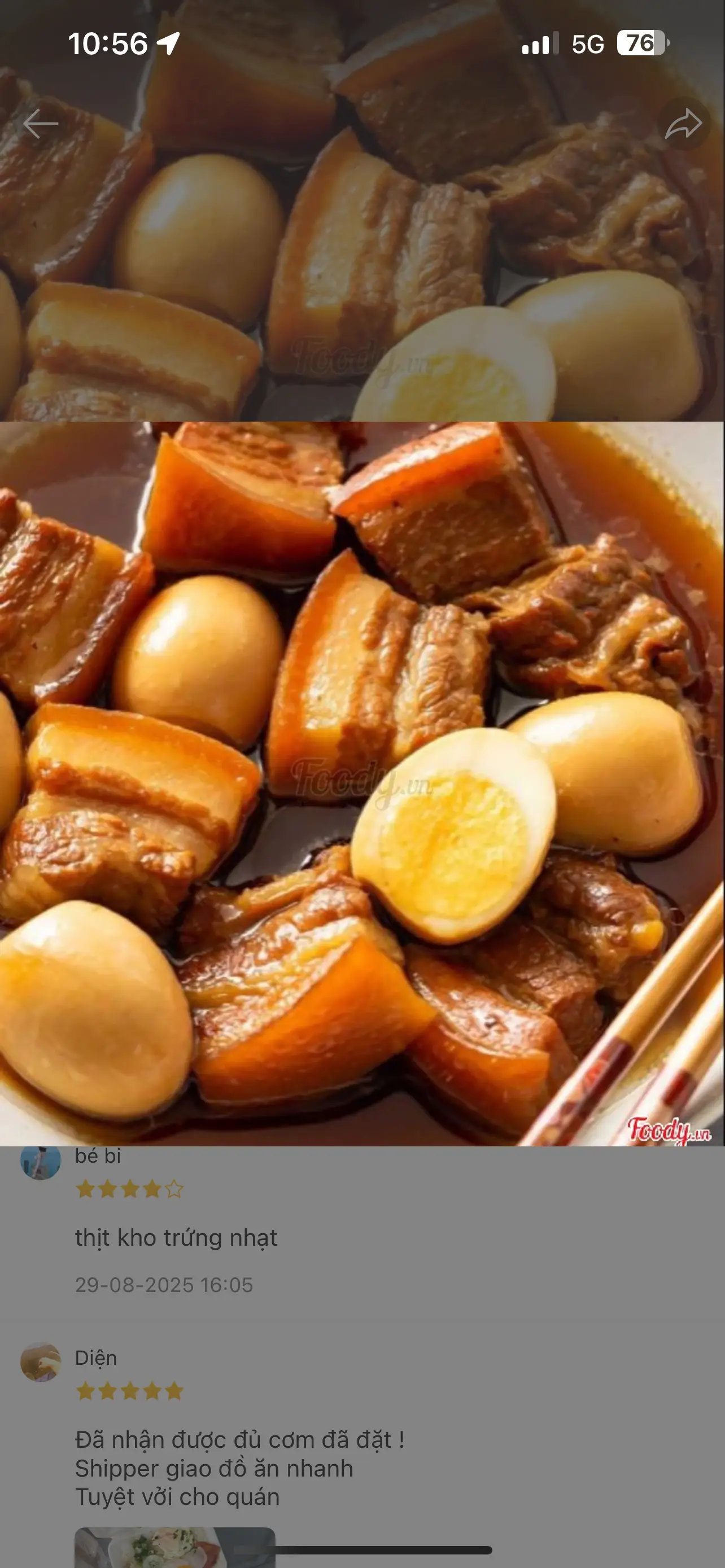 Hình ảnh Cơm tấm thịt kho trứng 