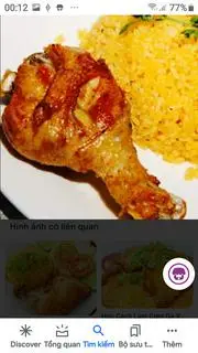 Hình ảnh CƠM chiên đùi gà nước mắm 