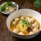 Hình ảnh (BF) Mì nước bò viên sa tế tôm L (L)