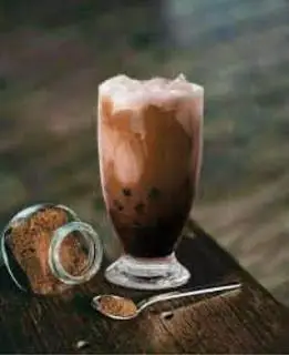 Hình ảnh Sữa tươi trân châu đường đen cacao