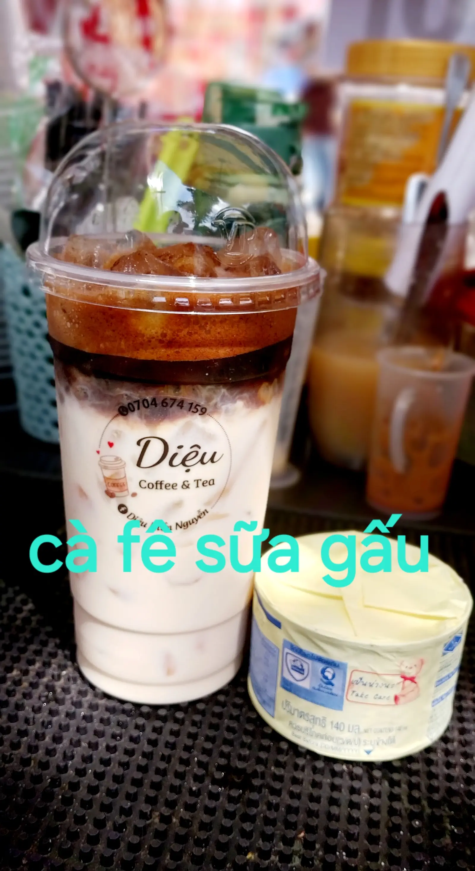 Hình ảnh Cà phê sữa gấu ( Size L )