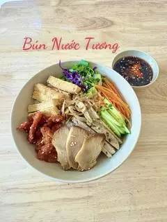 Hình ảnh Bún Trộn Nước Tương Chay