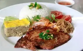 Hình ảnh Cơm sườn - bì - chả - ốp la