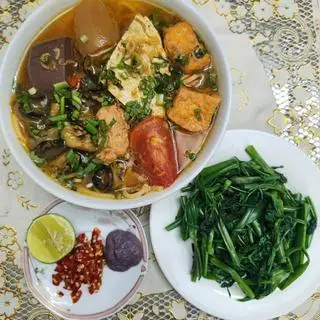 Hình ảnh Combo 2 tô Canh bún cua Ốc