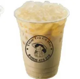 Hình ảnh Trà Sữa Gạo Rang .pull topping 
