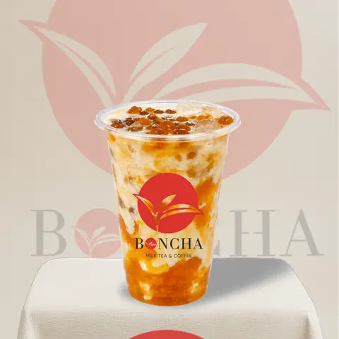 Hình ảnh Lục Trà Sữa Xoài Hoàng Kim