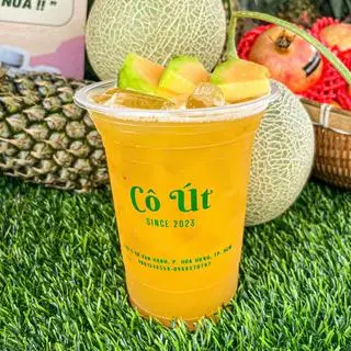 Hình ảnh Dưa lưới ép ly khổng lồ